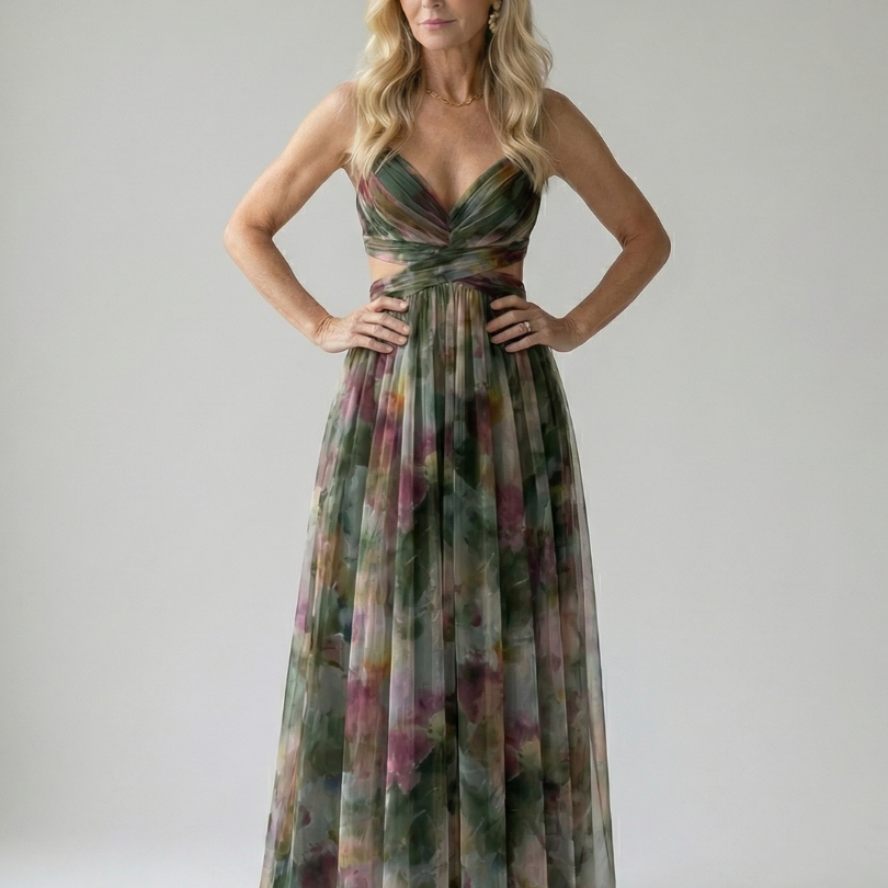 Isel | Mīksta Wrap Maxi Kleita