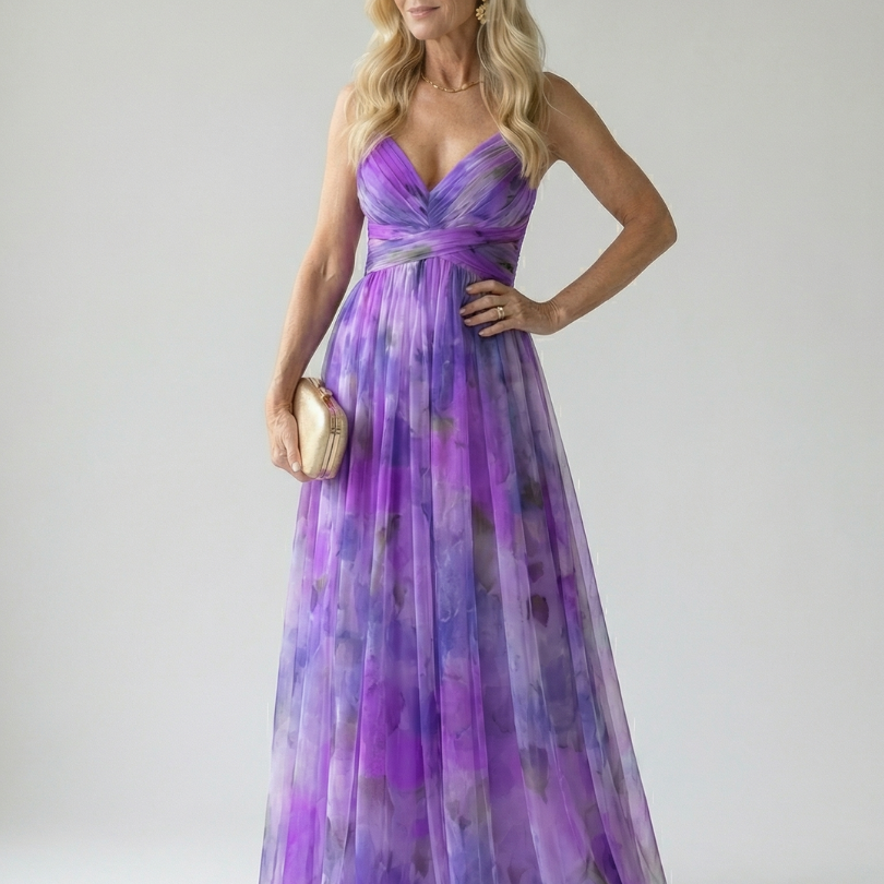 Isel | Mīksta Wrap Maxi Kleita