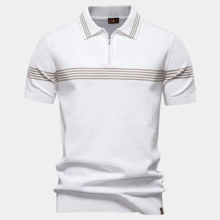 Emil™ | Ziloņkaula krāsas Valmont Polo krekls