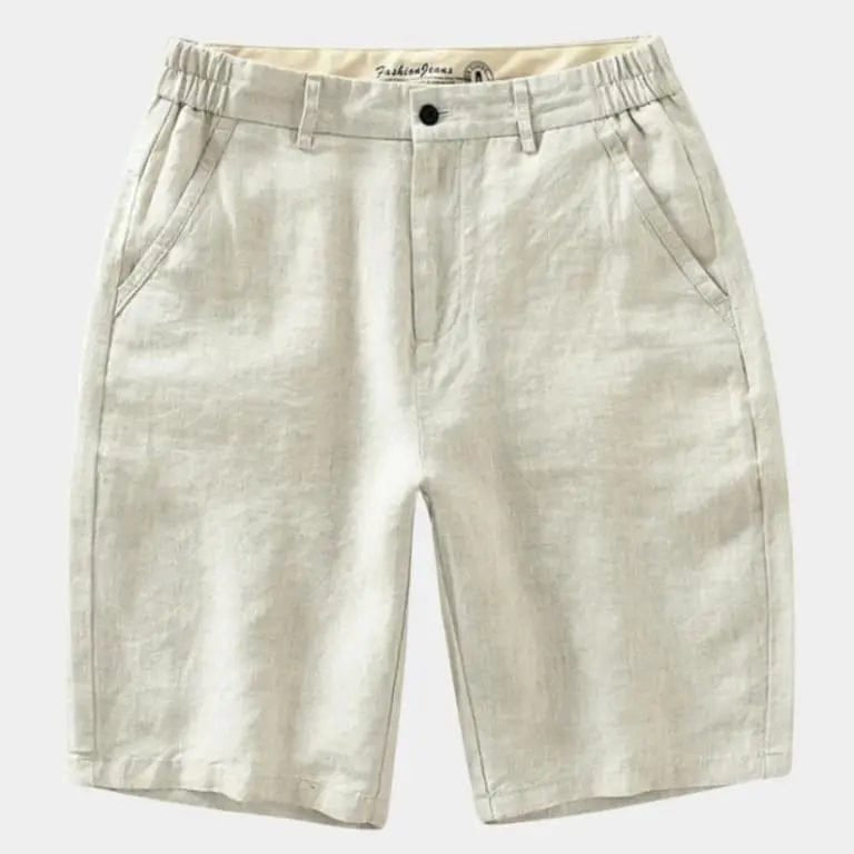 Felix™ | Lino zilie šorti Horizont