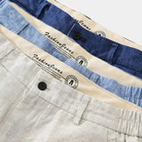 Felix™ | Lino zilie šorti Horizont