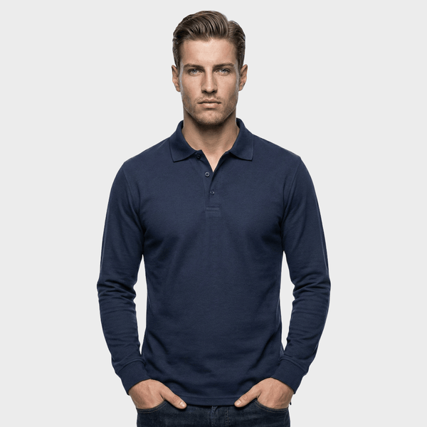 MOHR® | Grezns polo krekls ar garām piedurknēm
