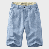Felix™ | Lino zilie šorti Horizont