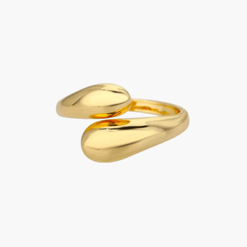 Rita™ | Elegants svara gredzens