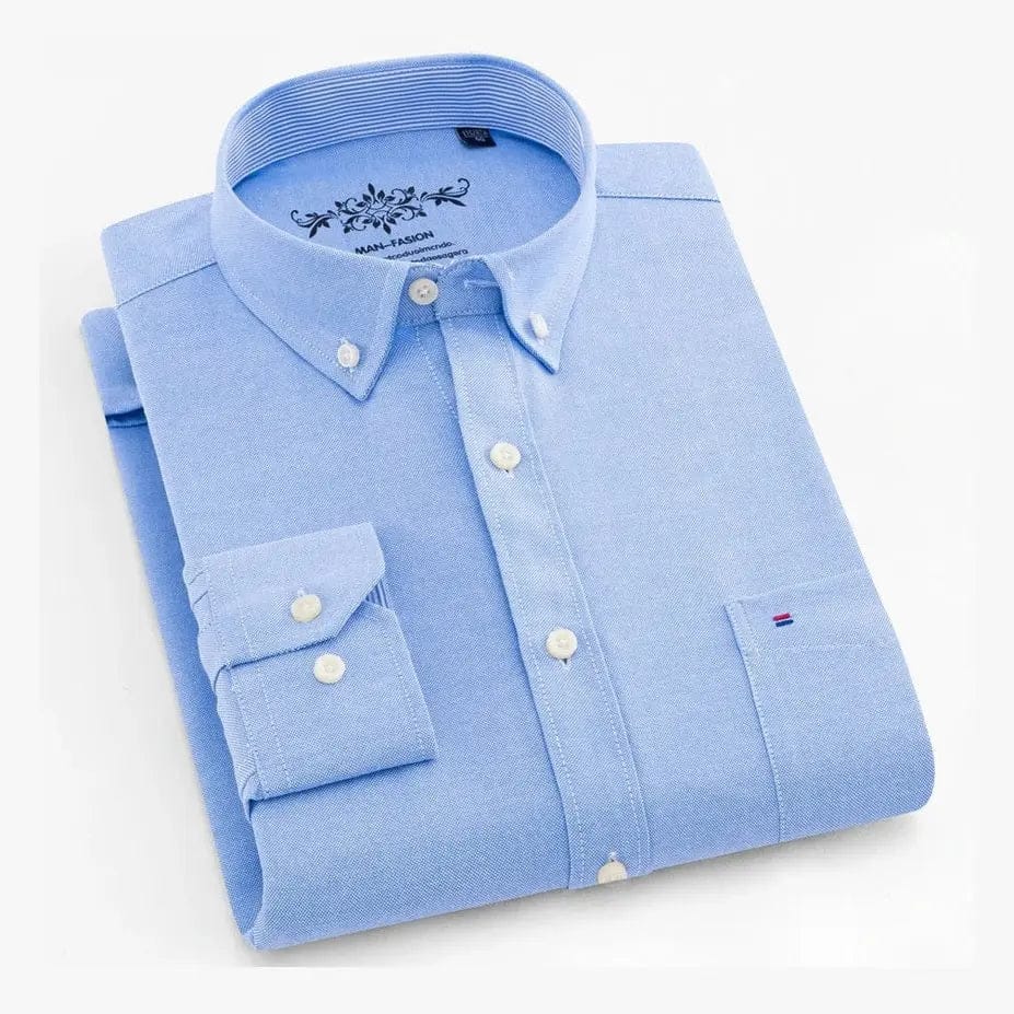 Liam™ | Elegants krekls no kokvilnas