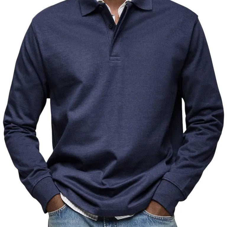 MOHR® | Grezns polo krekls ar garām piedurknēm
