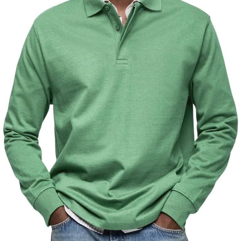 MOHR® | Grezns polo krekls ar garām piedurknēm