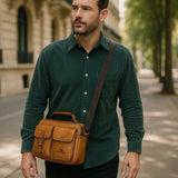 Oliver™ | Retro rūtaina plecu soma