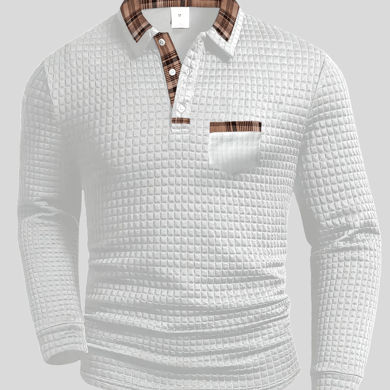Dominik | Polo krekls ar svītrām – vīriešu elegance