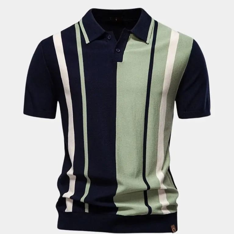 Thomas™ | Retro svītrainais polo krekls