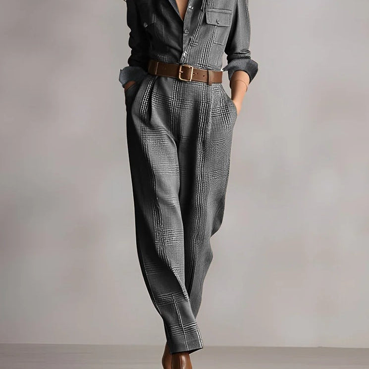 Mirabelle | Sieviešu Tweed Kombinezons