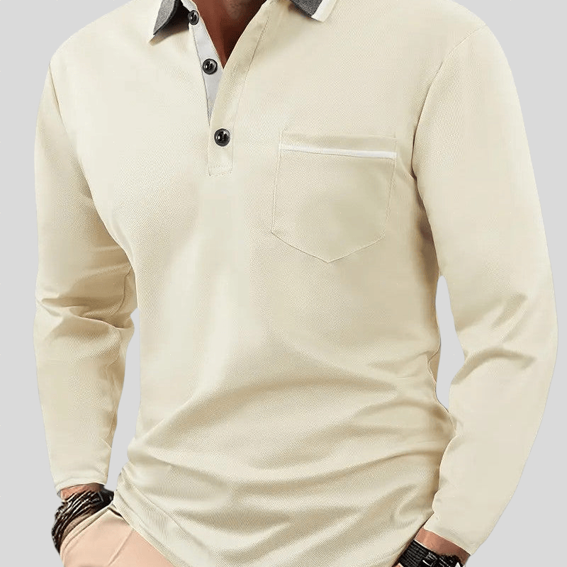 Camiel | Klasisks polo krekls ar garām piedurknēm