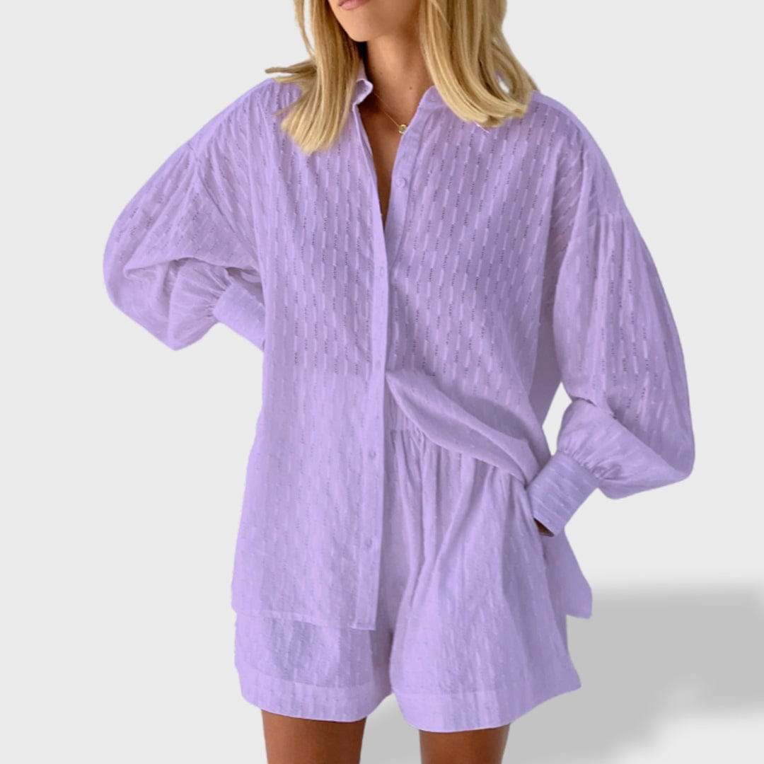Maud | Elegants ģipiera krekls un šorti